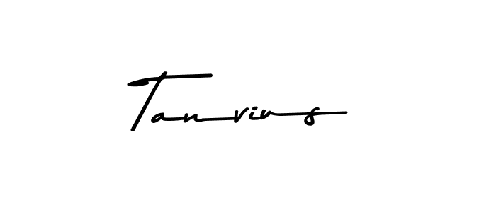 Create a beautiful signature design for name Tanvius. With this signature (Asem Kandis PERSONAL USE) fonts, you can make a handwritten signature for free. Tanvius signature style 9 images and pictures png