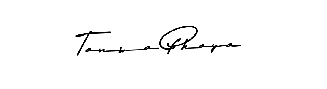 The best way (Asem Kandis PERSONAL USE) to make a short signature is to pick only two or three words in your name. The name Tanwa Phaya include a total of six letters. For converting this name. Tanwa Phaya signature style 9 images and pictures png