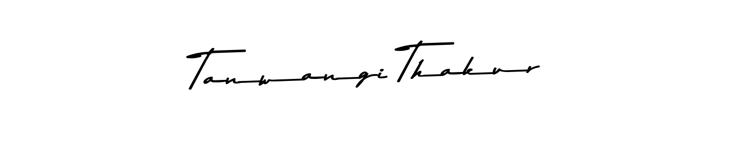 Make a beautiful signature design for name Tanwangi Thakur. Use this online signature maker to create a handwritten signature for free. Tanwangi Thakur signature style 9 images and pictures png