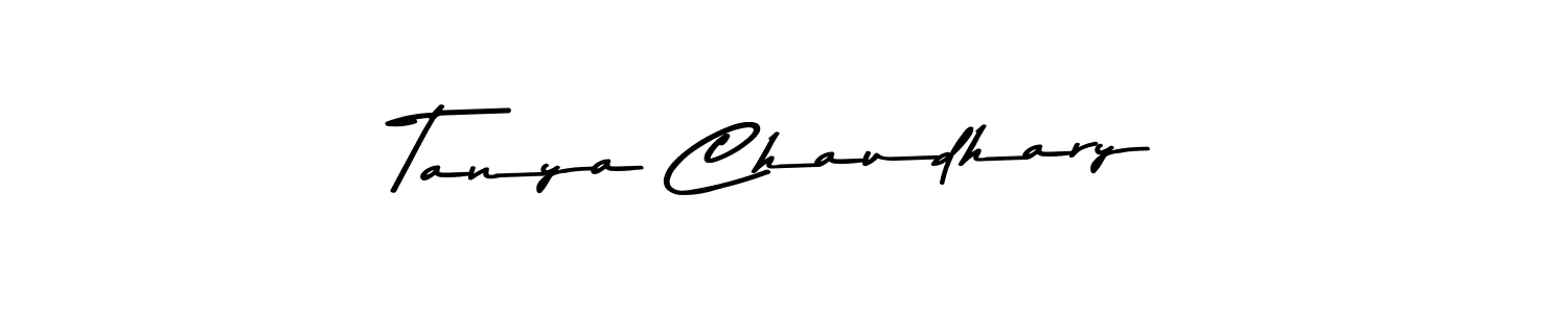 Use a signature maker to create a handwritten signature online. With this signature software, you can design (Asem Kandis PERSONAL USE) your own signature for name Tanya Chaudhary. Tanya Chaudhary signature style 9 images and pictures png
