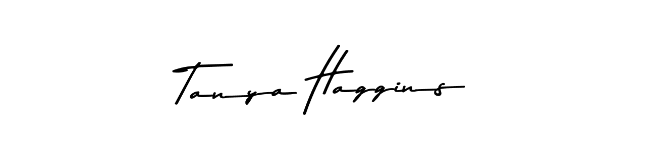 Also You can easily find your signature by using the search form. We will create Tanya Haggins name handwritten signature images for you free of cost using Asem Kandis PERSONAL USE sign style. Tanya Haggins signature style 9 images and pictures png