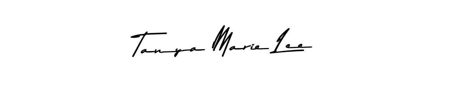 This is the best signature style for the Tanya Marie Lee name. Also you like these signature font (Asem Kandis PERSONAL USE). Mix name signature. Tanya Marie Lee signature style 9 images and pictures png