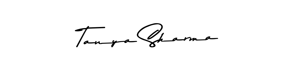 Also You can easily find your signature by using the search form. We will create Tanya Sharma name handwritten signature images for you free of cost using Asem Kandis PERSONAL USE sign style. Tanya Sharma signature style 9 images and pictures png