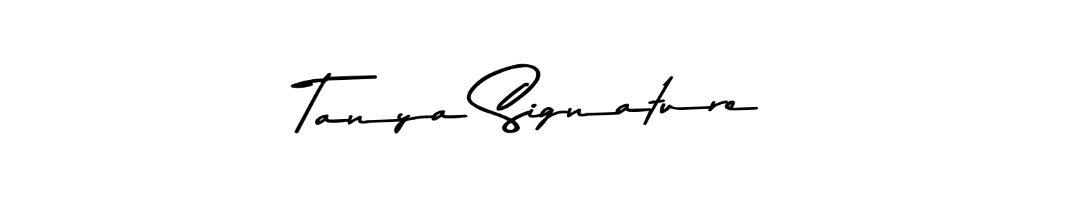 Make a beautiful signature design for name Tanya Signature. Use this online signature maker to create a handwritten signature for free. Tanya Signature signature style 9 images and pictures png