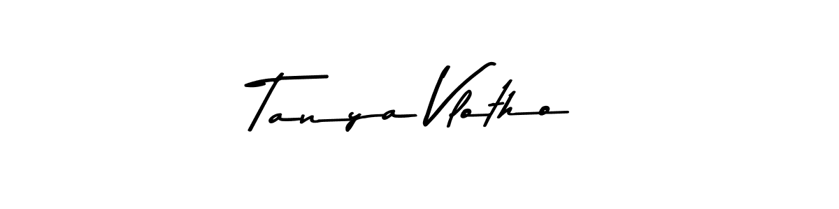 Similarly Asem Kandis PERSONAL USE is the best handwritten signature design. Signature creator online .You can use it as an online autograph creator for name Tanya Vlotho. Tanya Vlotho signature style 9 images and pictures png