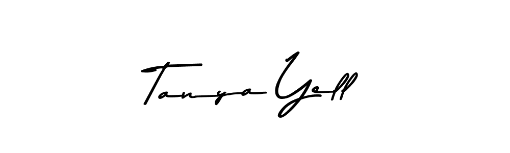Make a beautiful signature design for name Tanya Yell. Use this online signature maker to create a handwritten signature for free. Tanya Yell signature style 9 images and pictures png