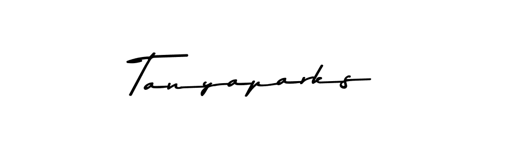 Also we have Tanyaparks name is the best signature style. Create professional handwritten signature collection using Asem Kandis PERSONAL USE autograph style. Tanyaparks signature style 9 images and pictures png