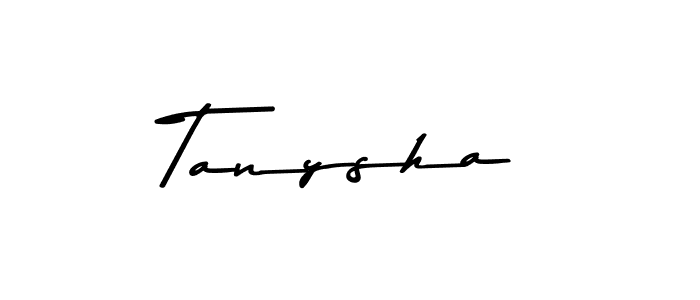 Make a beautiful signature design for name Tanysha. Use this online signature maker to create a handwritten signature for free. Tanysha signature style 9 images and pictures png