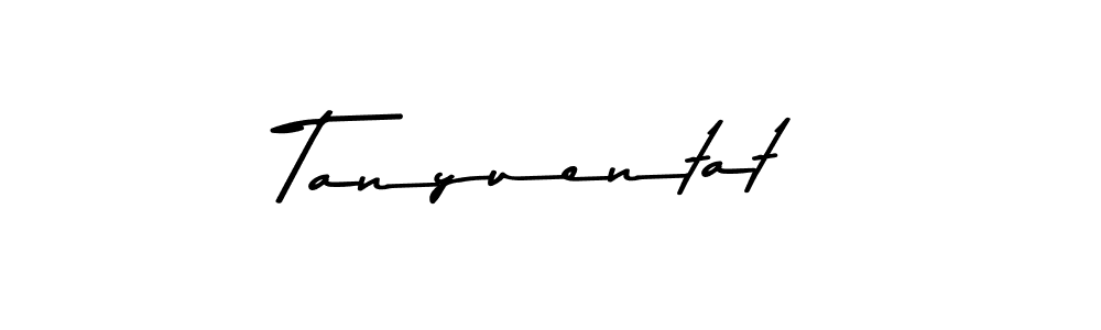 Design your own signature with our free online signature maker. With this signature software, you can create a handwritten (Asem Kandis PERSONAL USE) signature for name Tanyuentat. Tanyuentat signature style 9 images and pictures png