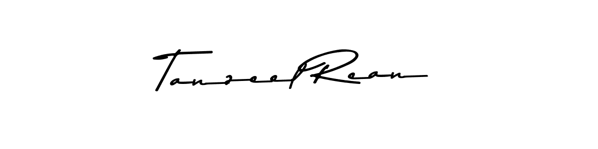 Design your own signature with our free online signature maker. With this signature software, you can create a handwritten (Asem Kandis PERSONAL USE) signature for name Tanzeel Rean. Tanzeel Rean signature style 9 images and pictures png