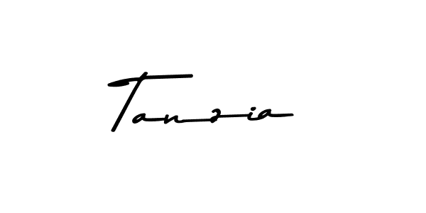 Asem Kandis PERSONAL USE is a professional signature style that is perfect for those who want to add a touch of class to their signature. It is also a great choice for those who want to make their signature more unique. Get Tanzia name to fancy signature for free. Tanzia signature style 9 images and pictures png