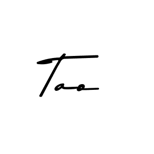 How to make Tao name signature. Use Asem Kandis PERSONAL USE style for creating short signs online. This is the latest handwritten sign. Tao signature style 9 images and pictures png
