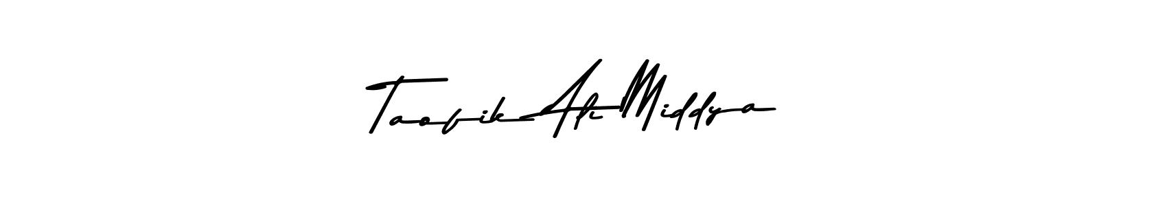 Also we have Taofik Ali Middya name is the best signature style. Create professional handwritten signature collection using Asem Kandis PERSONAL USE autograph style. Taofik Ali Middya signature style 9 images and pictures png