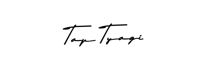 You should practise on your own different ways (Asem Kandis PERSONAL USE) to write your name (Tap Tyagi) in signature. don't let someone else do it for you. Tap Tyagi signature style 9 images and pictures png