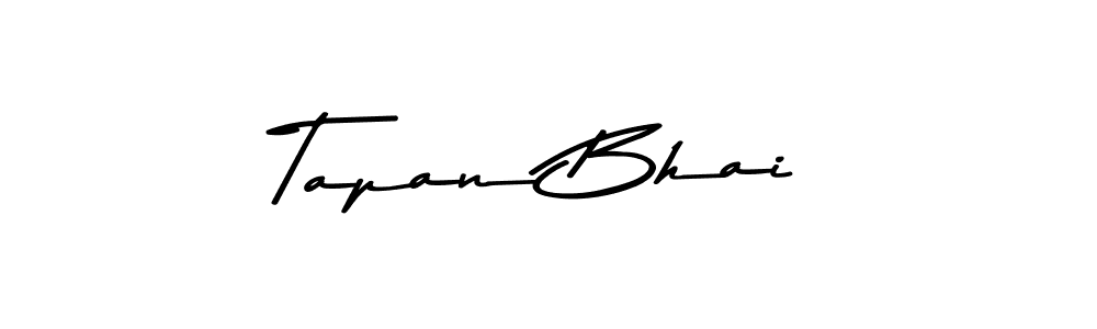 Also we have Tapan Bhai name is the best signature style. Create professional handwritten signature collection using Asem Kandis PERSONAL USE autograph style. Tapan Bhai signature style 9 images and pictures png