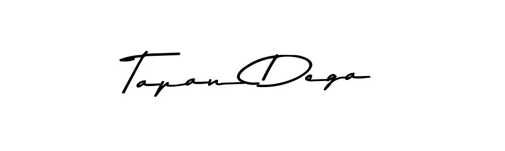 Use a signature maker to create a handwritten signature online. With this signature software, you can design (Asem Kandis PERSONAL USE) your own signature for name Tapan Dega. Tapan Dega signature style 9 images and pictures png