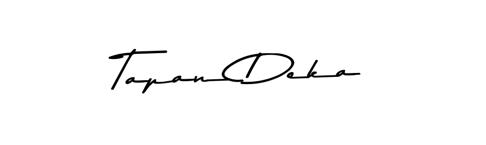 This is the best signature style for the Tapan Deka name. Also you like these signature font (Asem Kandis PERSONAL USE). Mix name signature. Tapan Deka signature style 9 images and pictures png