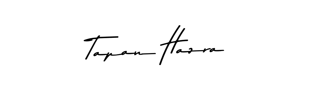 Use a signature maker to create a handwritten signature online. With this signature software, you can design (Asem Kandis PERSONAL USE) your own signature for name Tapan Hazra. Tapan Hazra signature style 9 images and pictures png