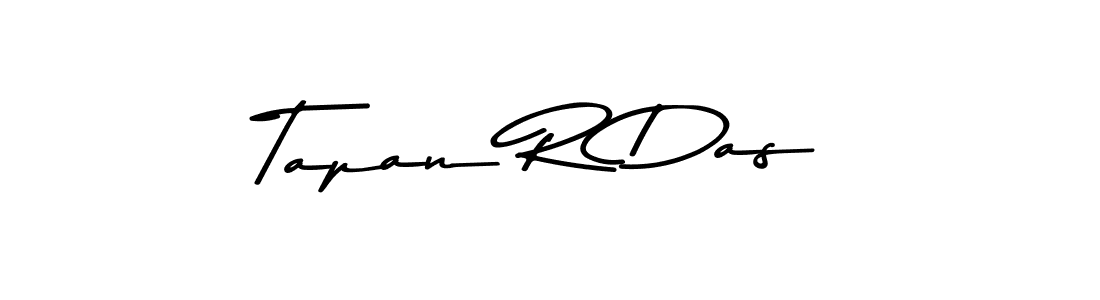 Create a beautiful signature design for name Tapan R Das. With this signature (Asem Kandis PERSONAL USE) fonts, you can make a handwritten signature for free. Tapan R Das signature style 9 images and pictures png