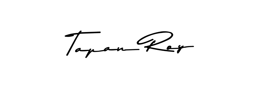 How to make Tapan Roy name signature. Use Asem Kandis PERSONAL USE style for creating short signs online. This is the latest handwritten sign. Tapan Roy signature style 9 images and pictures png