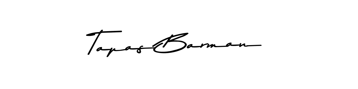 How to make Tapas Barman signature? Asem Kandis PERSONAL USE is a professional autograph style. Create handwritten signature for Tapas Barman name. Tapas Barman signature style 9 images and pictures png