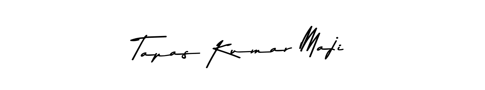 Use a signature maker to create a handwritten signature online. With this signature software, you can design (Asem Kandis PERSONAL USE) your own signature for name Tapas Kumar Maji. Tapas Kumar Maji signature style 9 images and pictures png