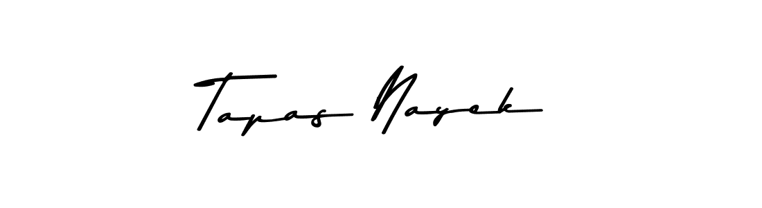 Design your own signature with our free online signature maker. With this signature software, you can create a handwritten (Asem Kandis PERSONAL USE) signature for name Tapas Nayek. Tapas Nayek signature style 9 images and pictures png