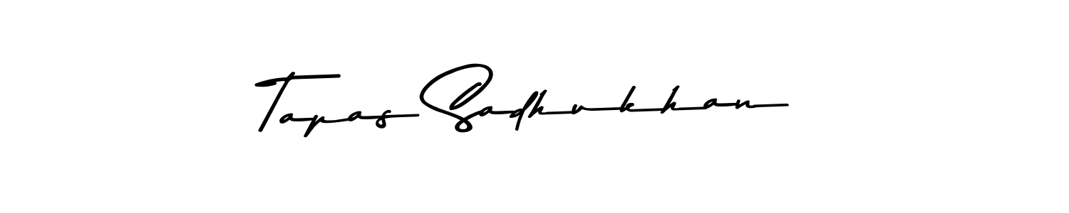 How to make Tapas Sadhukhan signature? Asem Kandis PERSONAL USE is a professional autograph style. Create handwritten signature for Tapas Sadhukhan name. Tapas Sadhukhan signature style 9 images and pictures png