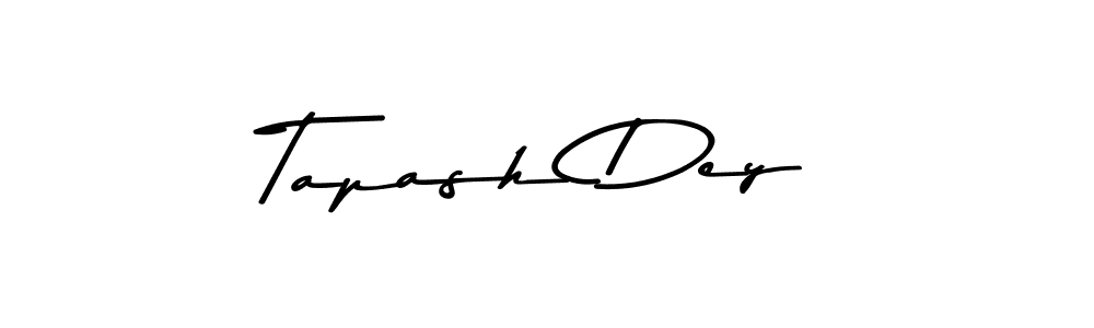 Design your own signature with our free online signature maker. With this signature software, you can create a handwritten (Asem Kandis PERSONAL USE) signature for name Tapash Dey. Tapash Dey signature style 9 images and pictures png