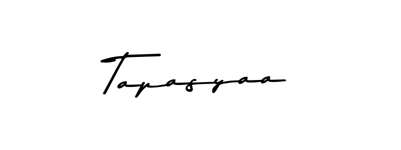 Use a signature maker to create a handwritten signature online. With this signature software, you can design (Asem Kandis PERSONAL USE) your own signature for name Tapasyaa. Tapasyaa signature style 9 images and pictures png