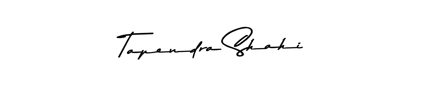 How to make Tapendra Shahi signature? Asem Kandis PERSONAL USE is a professional autograph style. Create handwritten signature for Tapendra Shahi name. Tapendra Shahi signature style 9 images and pictures png