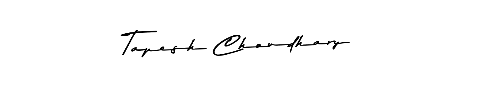 You should practise on your own different ways (Asem Kandis PERSONAL USE) to write your name (Tapesh Choudhary) in signature. don't let someone else do it for you. Tapesh Choudhary signature style 9 images and pictures png