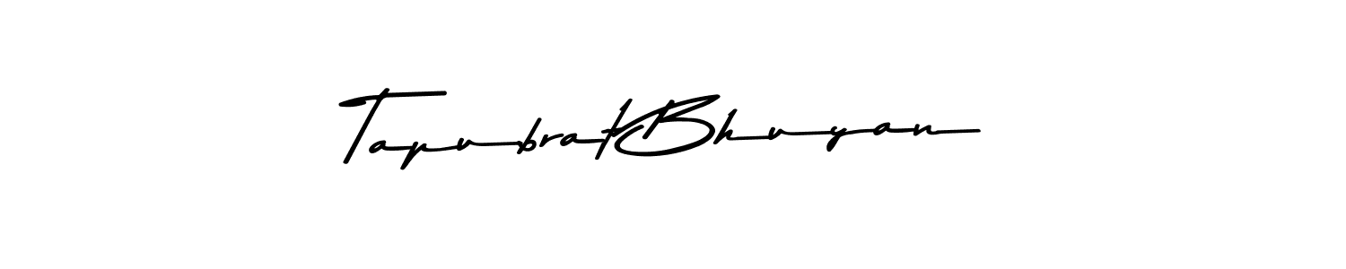 Tapubrat Bhuyan stylish signature style. Best Handwritten Sign (Asem Kandis PERSONAL USE) for my name. Handwritten Signature Collection Ideas for my name Tapubrat Bhuyan. Tapubrat Bhuyan signature style 9 images and pictures png