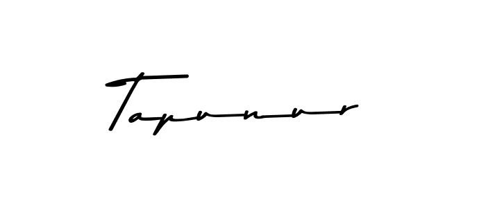 Design your own signature with our free online signature maker. With this signature software, you can create a handwritten (Asem Kandis PERSONAL USE) signature for name Tapunur. Tapunur signature style 9 images and pictures png