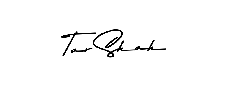 How to make Tar Shah name signature. Use Asem Kandis PERSONAL USE style for creating short signs online. This is the latest handwritten sign. Tar Shah signature style 9 images and pictures png