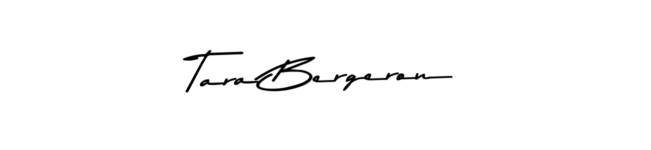 Tara Bergeron stylish signature style. Best Handwritten Sign (Asem Kandis PERSONAL USE) for my name. Handwritten Signature Collection Ideas for my name Tara Bergeron. Tara Bergeron signature style 9 images and pictures png