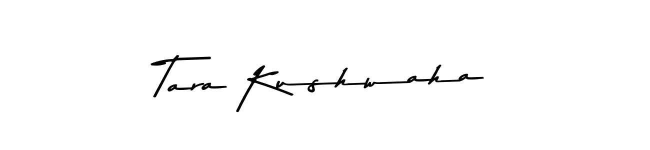 Make a beautiful signature design for name Tara Kushwaha. With this signature (Asem Kandis PERSONAL USE) style, you can create a handwritten signature for free. Tara Kushwaha signature style 9 images and pictures png
