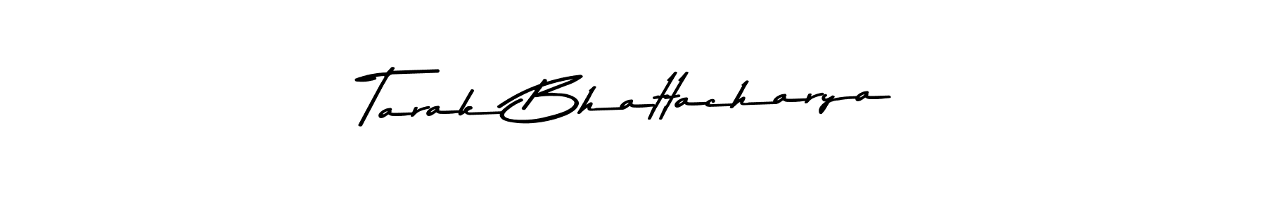 Create a beautiful signature design for name Tarak Bhattacharya. With this signature (Asem Kandis PERSONAL USE) fonts, you can make a handwritten signature for free. Tarak Bhattacharya signature style 9 images and pictures png
