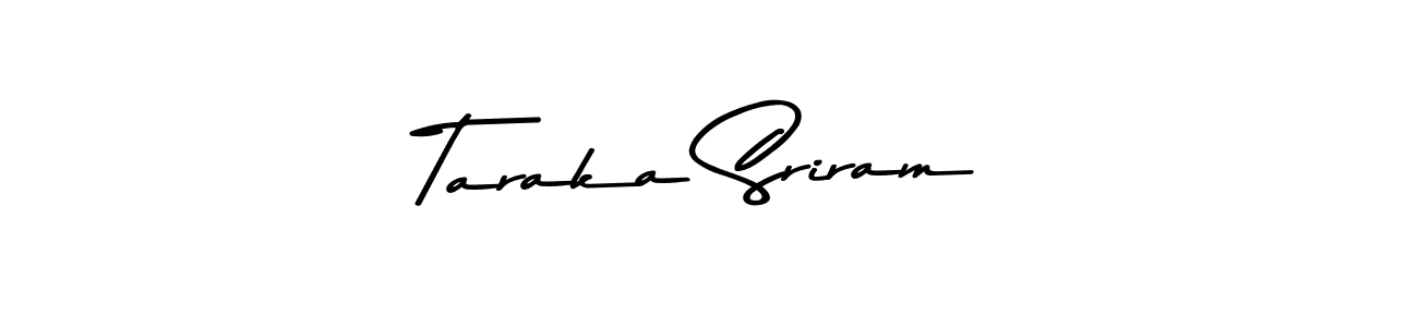 Design your own signature with our free online signature maker. With this signature software, you can create a handwritten (Asem Kandis PERSONAL USE) signature for name Taraka Sriram. Taraka Sriram signature style 9 images and pictures png