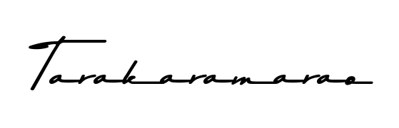 Achieve flawless digital penmanship with Tarakaramarao name in Asem Kandis PERSONAL USE font. The perfect tool for creating online signatures. Tarakaramarao signature style 9 images and pictures png