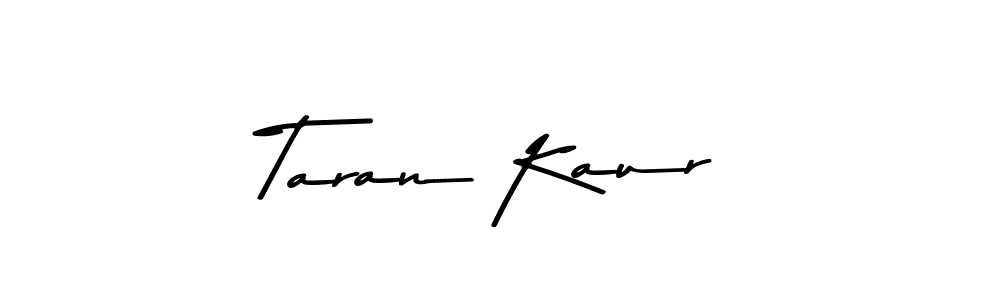 Similarly Asem Kandis PERSONAL USE is the best handwritten signature design. Signature creator online .You can use it as an online autograph creator for name Taran Kaur. Taran Kaur signature style 9 images and pictures png