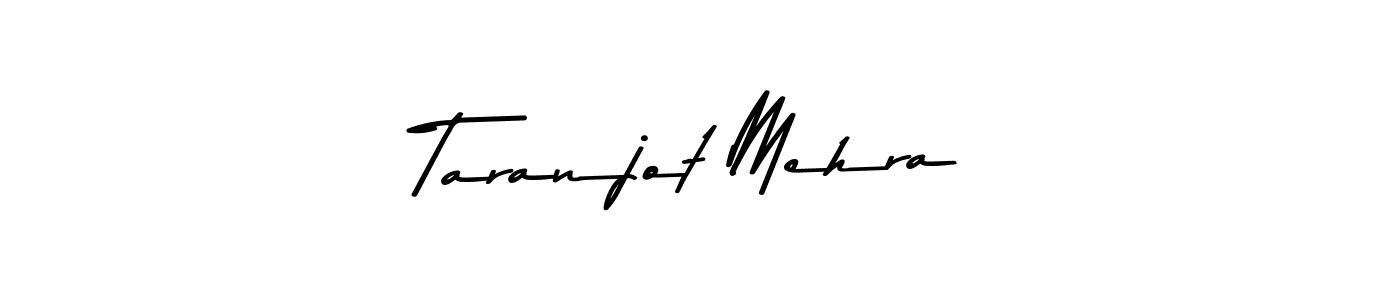 Also we have Taranjot Mehra name is the best signature style. Create professional handwritten signature collection using Asem Kandis PERSONAL USE autograph style. Taranjot Mehra signature style 9 images and pictures png