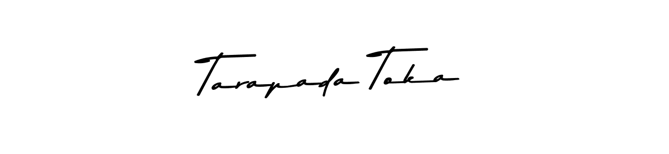 You should practise on your own different ways (Asem Kandis PERSONAL USE) to write your name (Tarapada Toka) in signature. don't let someone else do it for you. Tarapada Toka signature style 9 images and pictures png