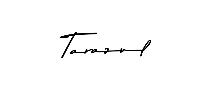 Design your own signature with our free online signature maker. With this signature software, you can create a handwritten (Asem Kandis PERSONAL USE) signature for name Tarazul. Tarazul signature style 9 images and pictures png