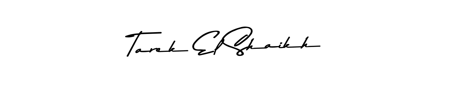 Tarek El Shaikh stylish signature style. Best Handwritten Sign (Asem Kandis PERSONAL USE) for my name. Handwritten Signature Collection Ideas for my name Tarek El Shaikh. Tarek El Shaikh signature style 9 images and pictures png