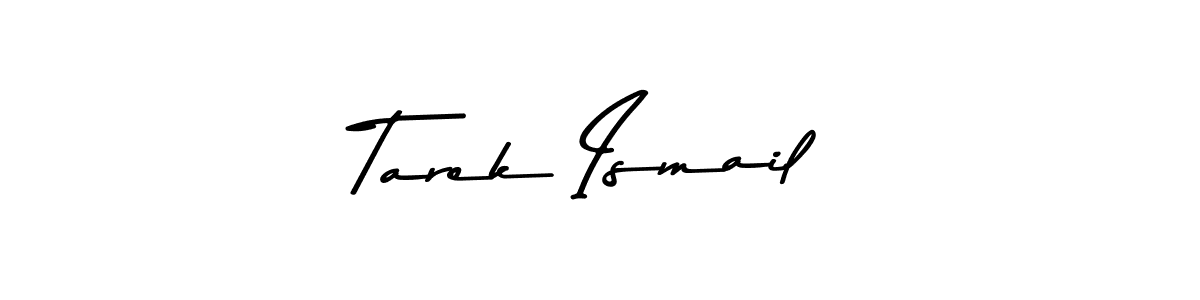 How to make Tarek Ismail signature? Asem Kandis PERSONAL USE is a professional autograph style. Create handwritten signature for Tarek Ismail name. Tarek Ismail signature style 9 images and pictures png