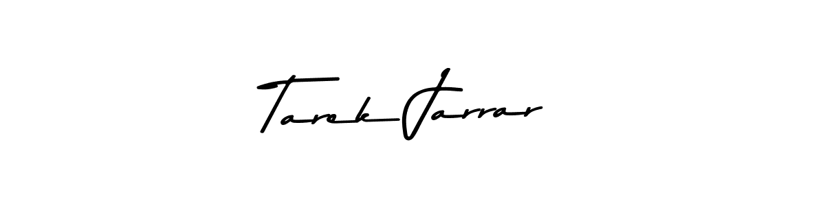 Design your own signature with our free online signature maker. With this signature software, you can create a handwritten (Asem Kandis PERSONAL USE) signature for name Tarek Jarrar. Tarek Jarrar signature style 9 images and pictures png