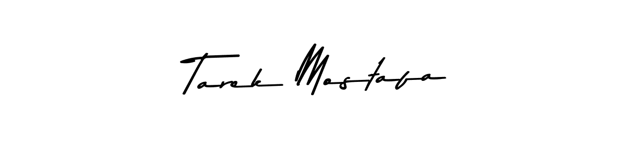 Design your own signature with our free online signature maker. With this signature software, you can create a handwritten (Asem Kandis PERSONAL USE) signature for name Tarek Mostafa. Tarek Mostafa signature style 9 images and pictures png