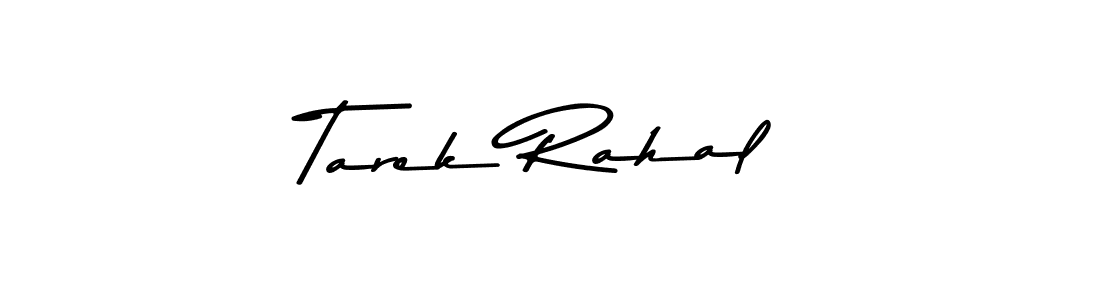 Make a beautiful signature design for name Tarek Rahal. With this signature (Asem Kandis PERSONAL USE) style, you can create a handwritten signature for free. Tarek Rahal signature style 9 images and pictures png