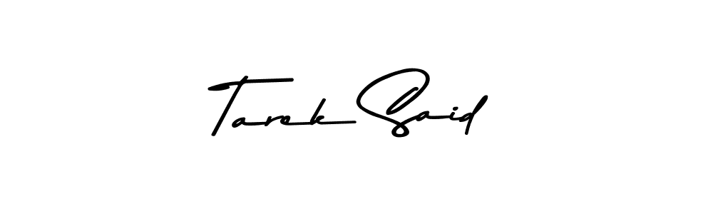 Once you've used our free online signature maker to create your best signature Asem Kandis PERSONAL USE style, it's time to enjoy all of the benefits that Tarek Said name signing documents. Tarek Said signature style 9 images and pictures png